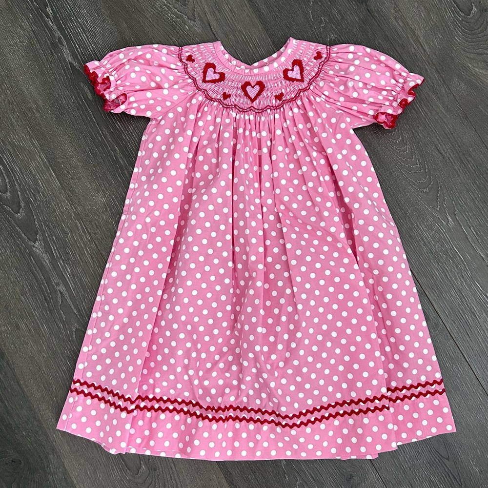 Smocked Stellybelly Toddler Dress